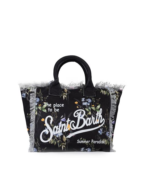 Borsa Vanity Wonder Flowers in cotone Mc2 Saint Barth | VANITY06655H WONDER FLOWERS 00